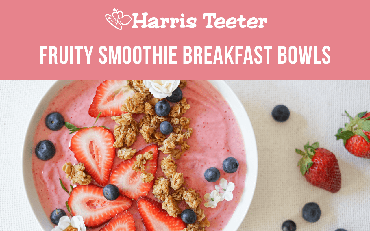 Fruit Smoothie Breakfast Bowls