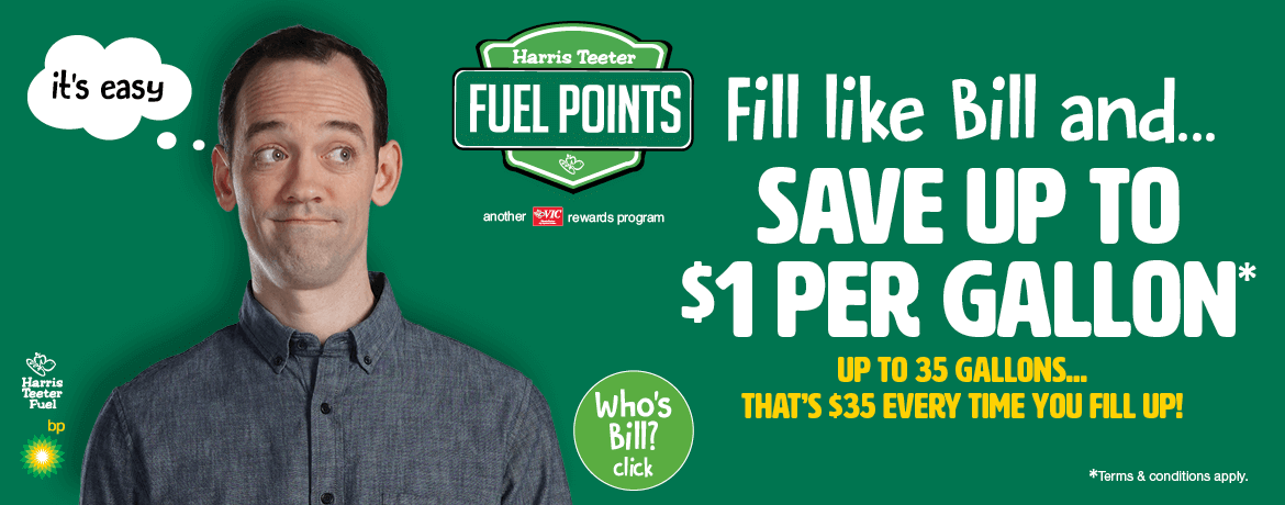 Save up to $1.00 per gallon with Fuel Points!