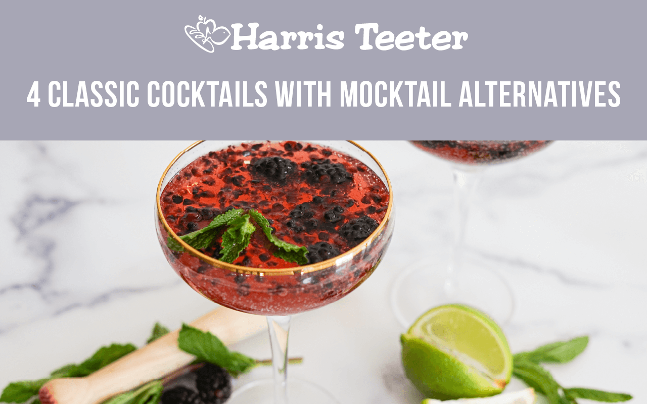 4 Classic Cocktails with Mocktail Alternatives
